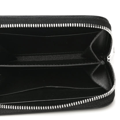 Givenchy Calfskin Logo Print Mini Zip Wallet Black 5 of 11