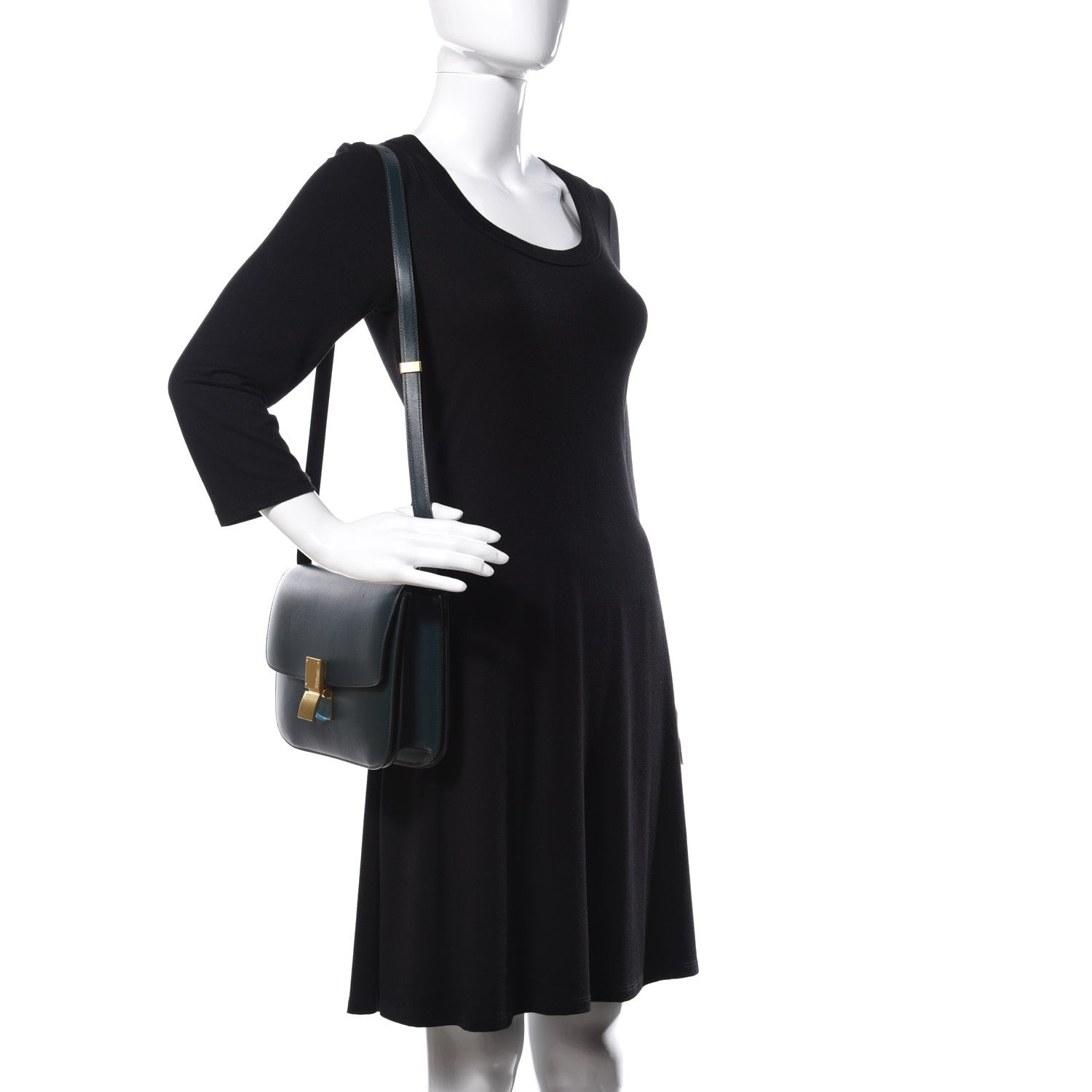 Celine Box Calfskin Classic Box Medium Flap Bag Amazone 2 of 10
