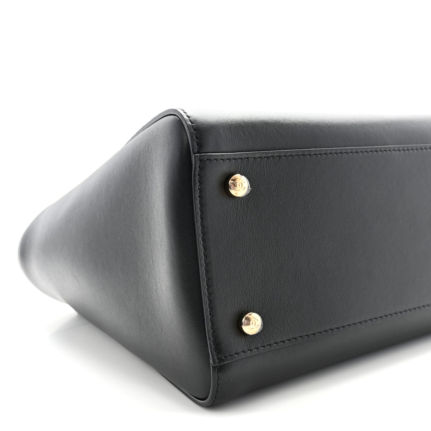 Chanel Calfskin Archetype Small Shopping Tote Black 9 of 10