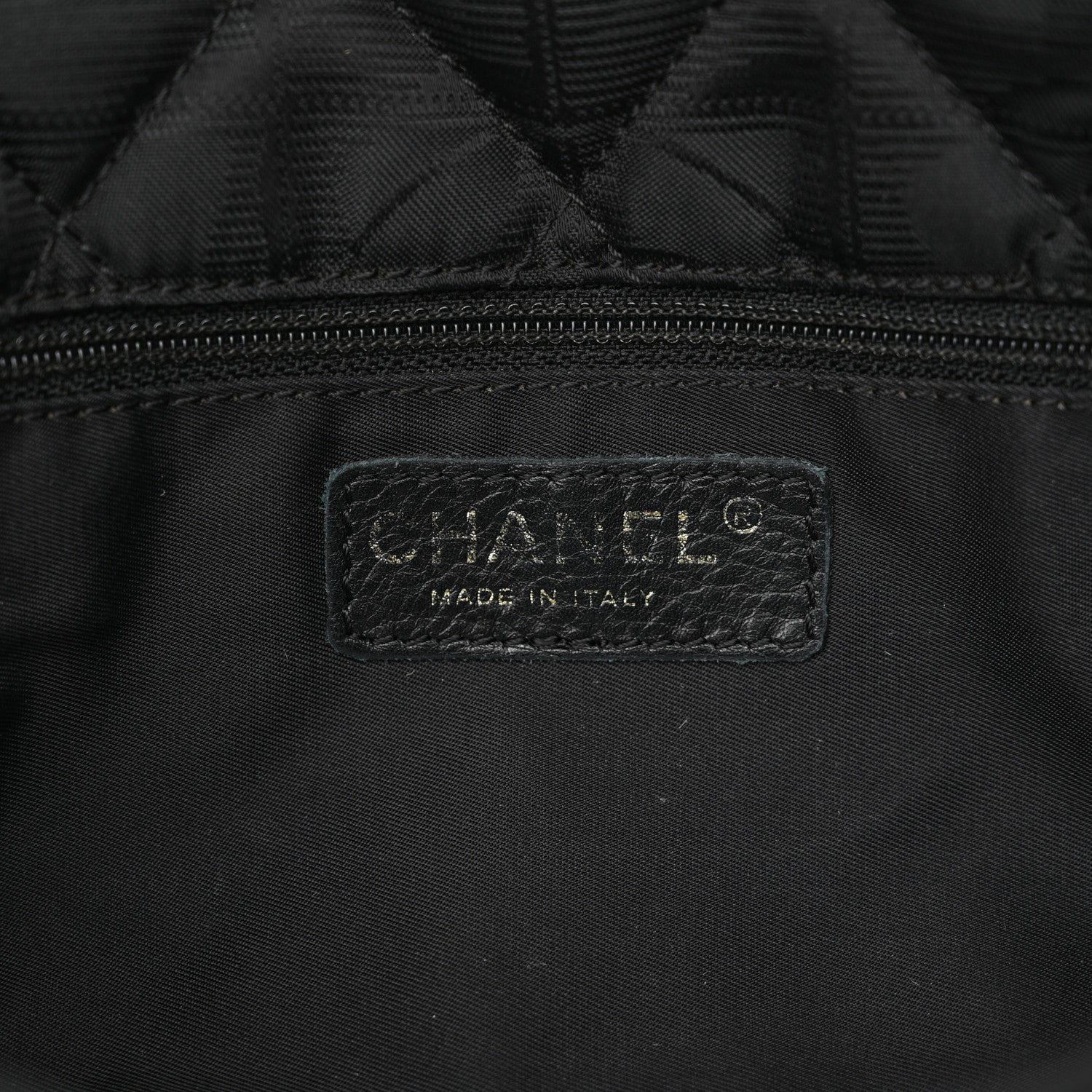 Chanel Nylon Quilted Travel Flap Black 6 of 10