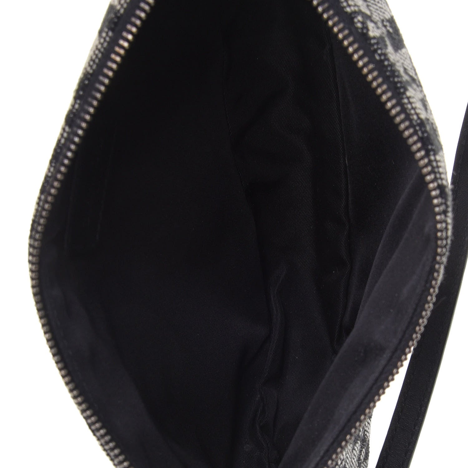 Christian Dior Monogram Mini Saddle Pochette Navy 4 of 4