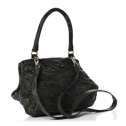 Givenchy Tumbled Sheepskin Small Pandora Navy 3 of 13