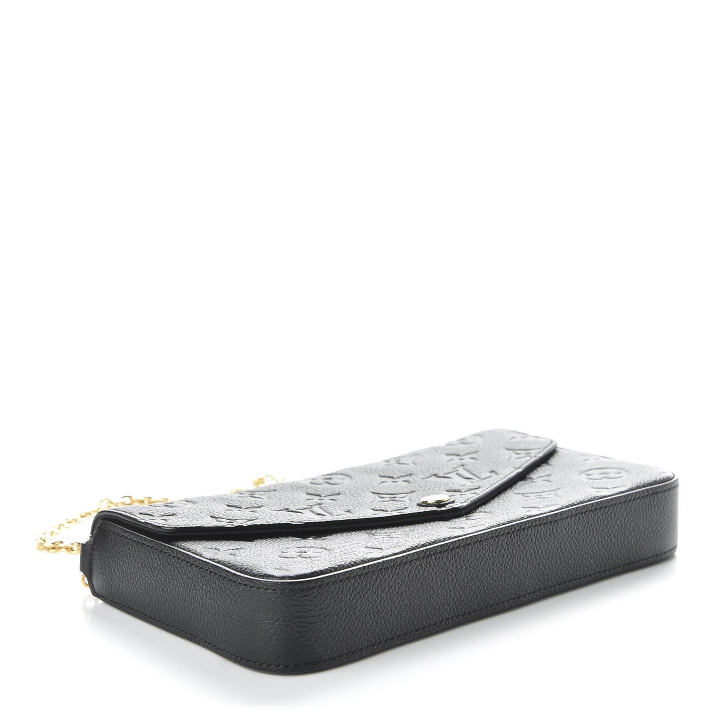 Empreinte Pochette Felicie Chain Wallet Black