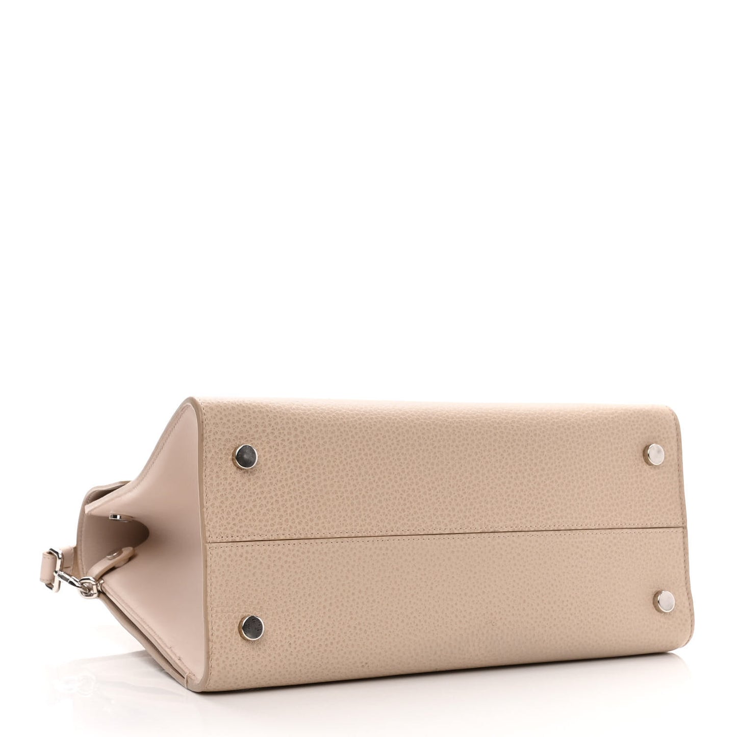 Grained Calfskin Medium Diorever Flap Tapioca