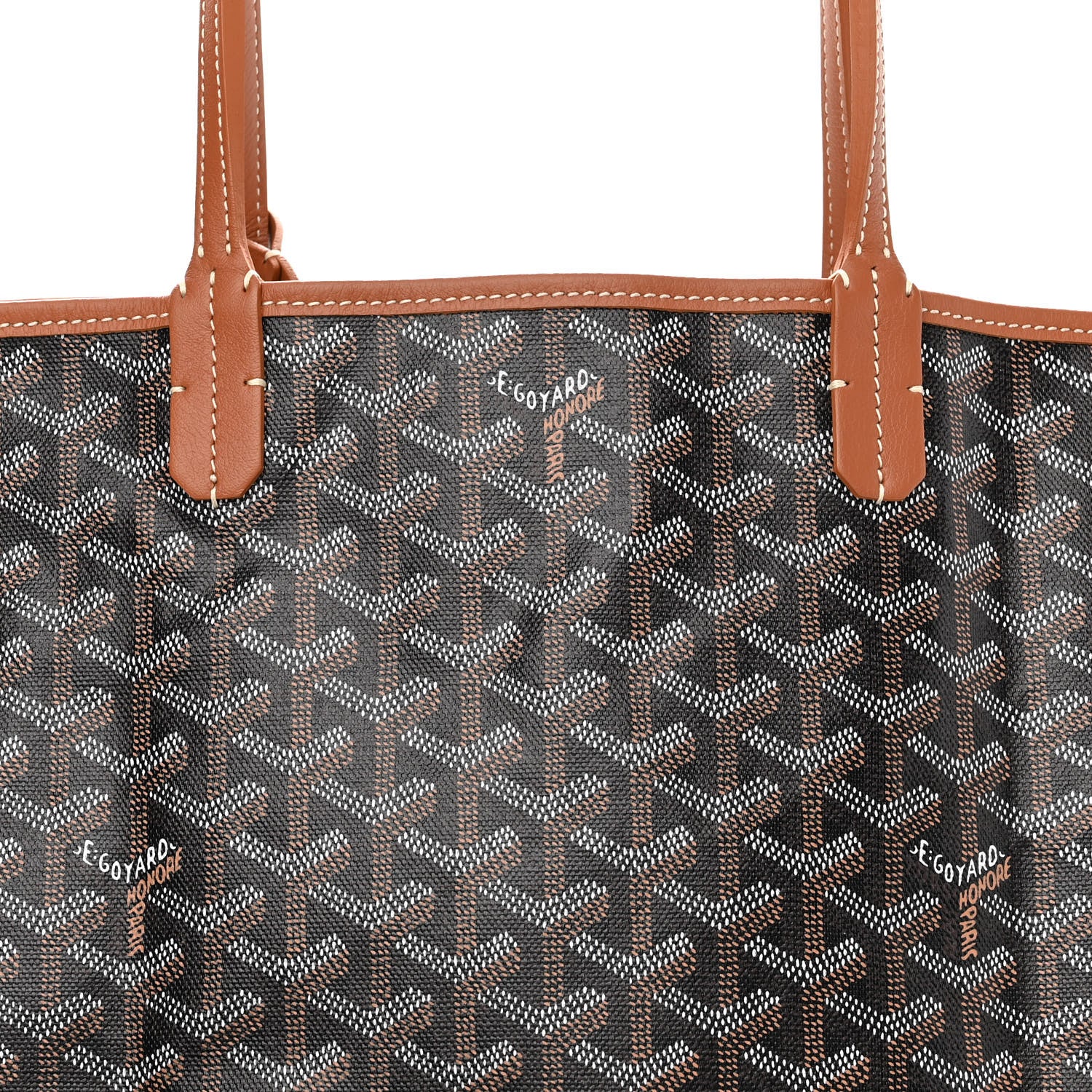 Goyard Goyardine Saint Louis PM Black Gold 6 of 8