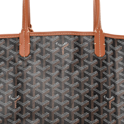 Goyard Goyardine Saint Louis PM Black Gold 6 of 8