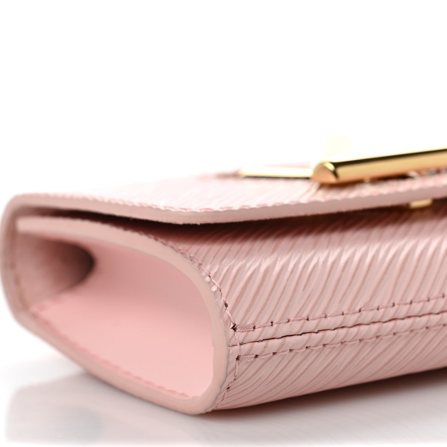 Epi Twist Card Case Rose Ballerine