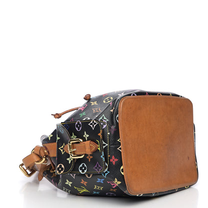 Louis Vuitton Monogram Multicolor Petit Noe Black 3 of 14