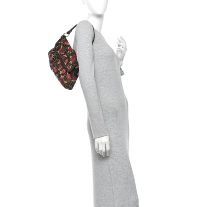 Fendi Zucca Rose Small Chef Shoulder Bag 2 of 10
