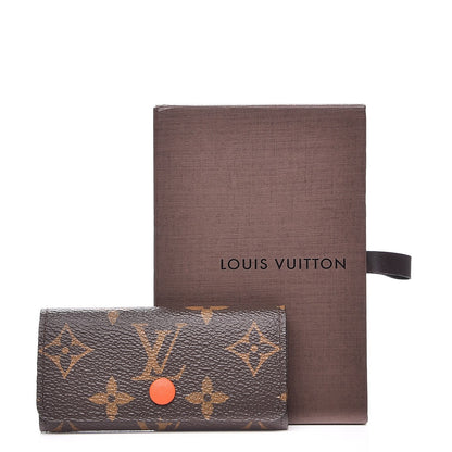 Louis Vuitton Monogram 4 Key Multicles Holder Poppy 9 of 9