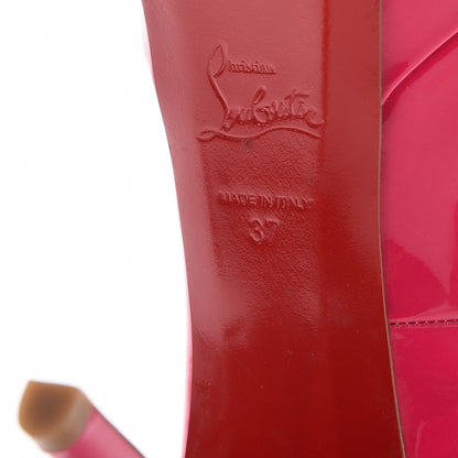 Christian Louboutin Patent Bianca 120 Pumps 37 Hot Pink 6 of 7