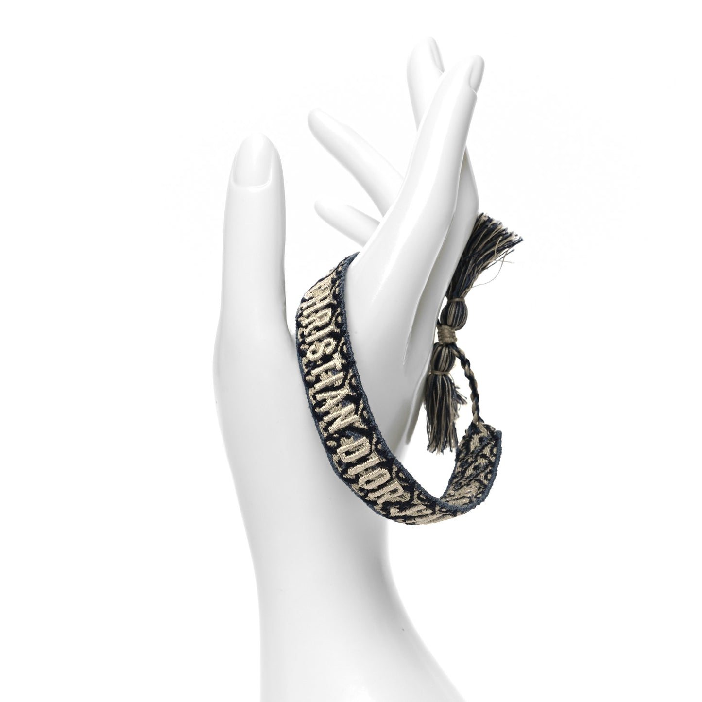Woven Cotton J'Adior Friendship Bracelet Navy