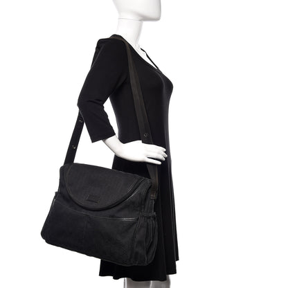 Gucci Monogram Large Diaper Bag Black 2 of 11