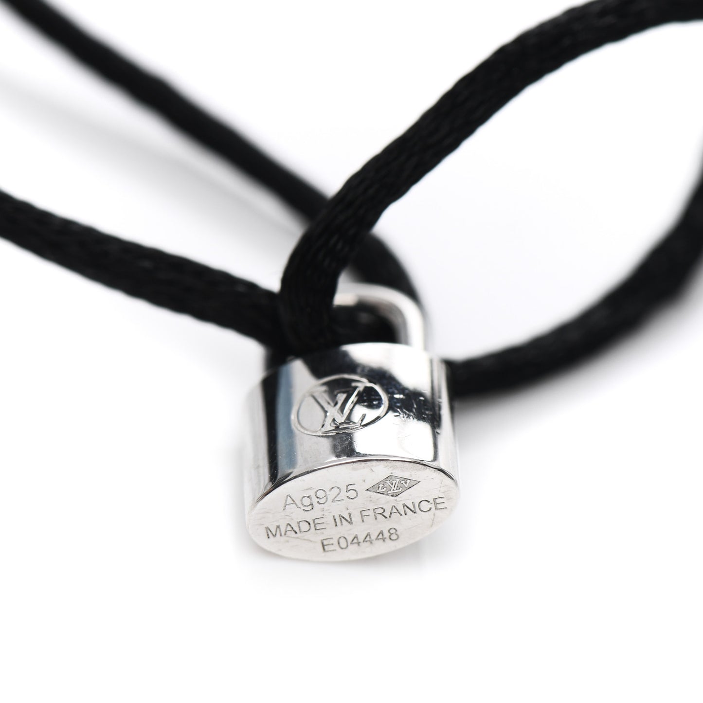 X UNICEF Sterling Silver Lockit Bracelet Black