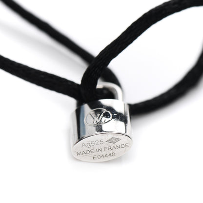 Louis Vuitton X UNICEF Sterling Silver Lockit Bracelet Black 3 of 4