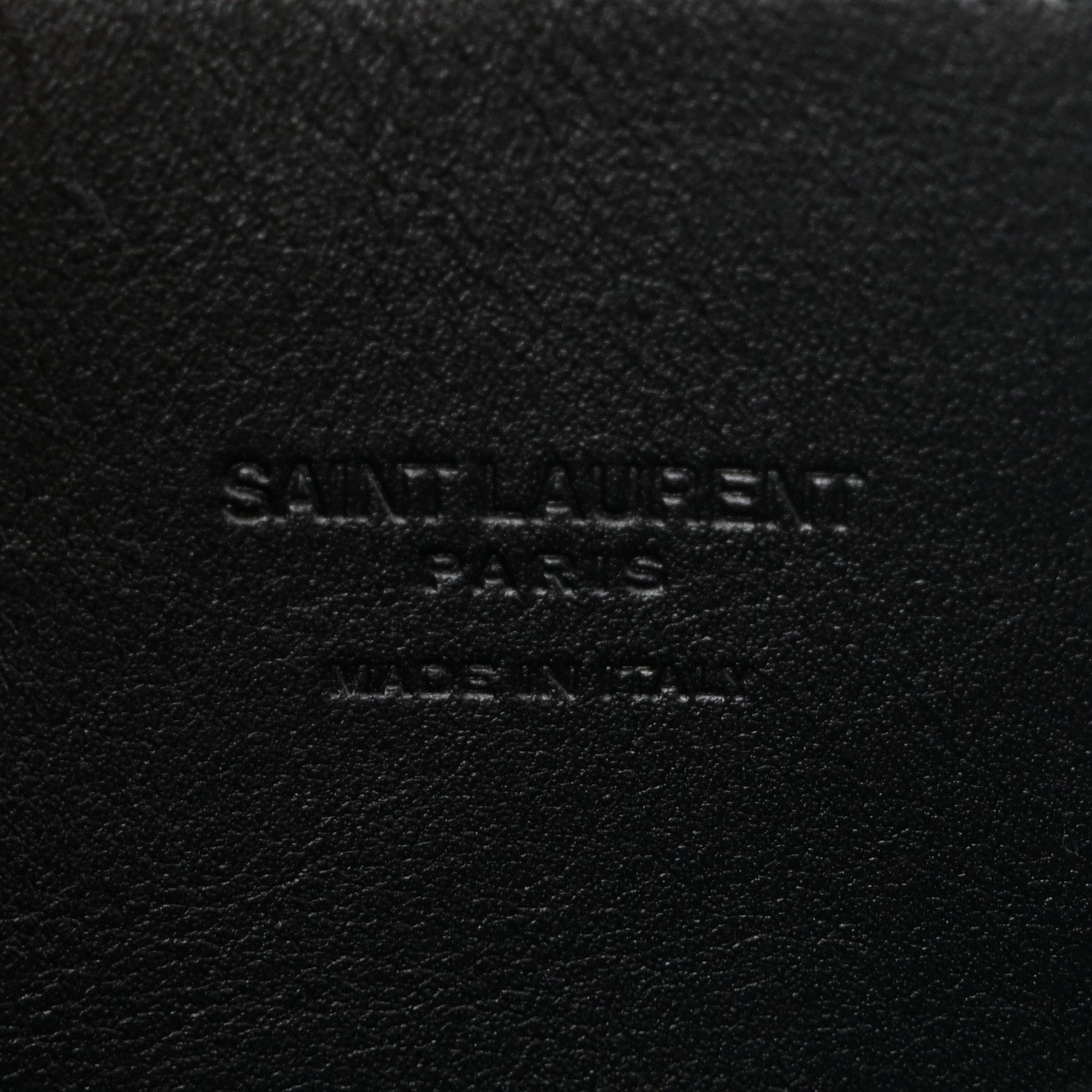 Saint Laurent Patent Calfskin Clutch Black 6 of 7