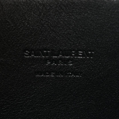 Saint Laurent Patent Calfskin Clutch Black 6 of 7