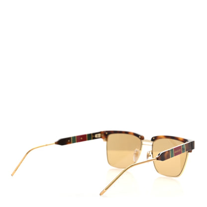 Gucci Squared Aviator GG Sunglasses GG0603S Tortoise 4 of 7