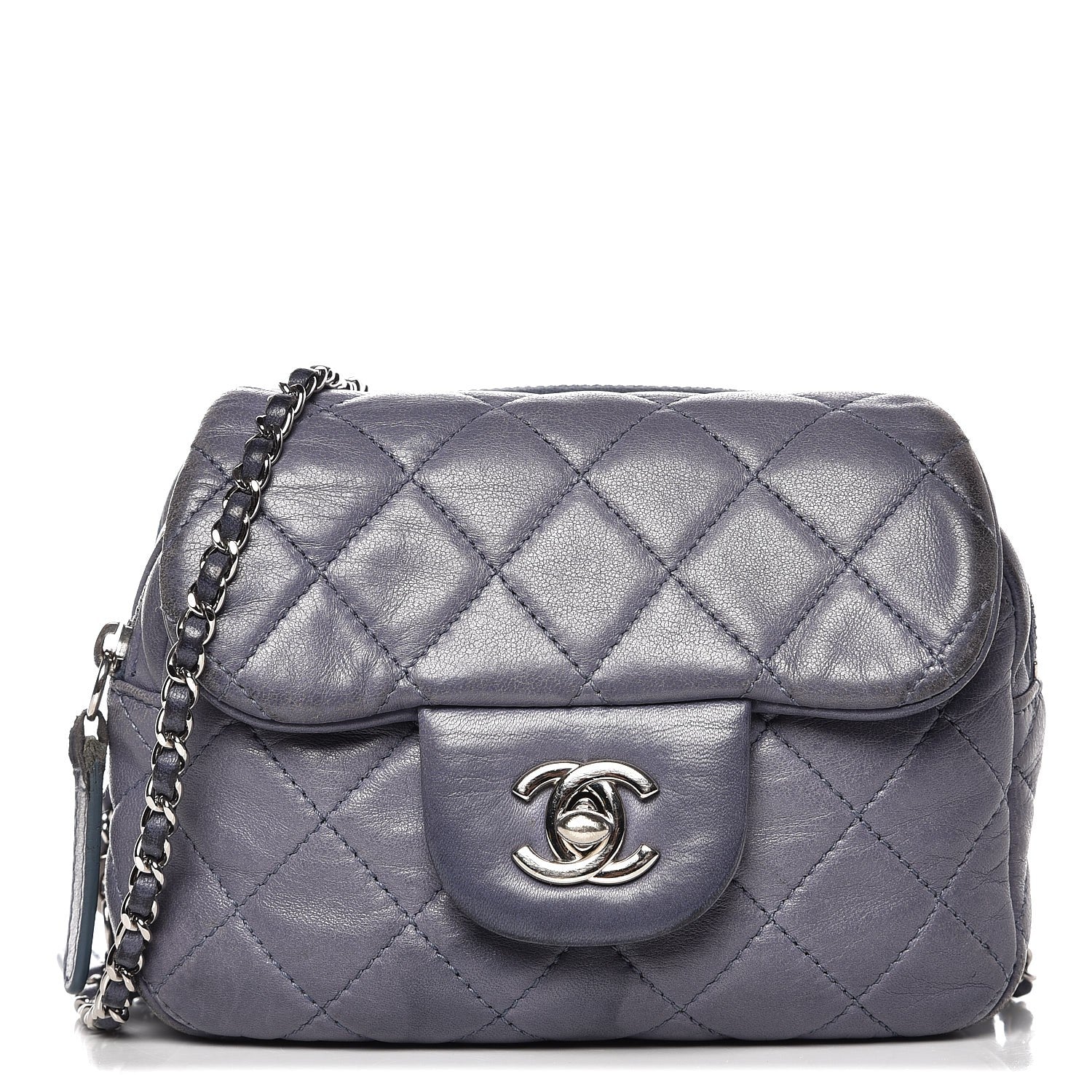 Chanel Lambskin Quilted New Mini Flap Lavender 1 of 16
