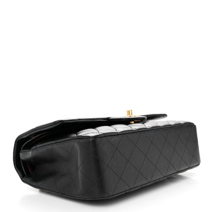 Chanel Lambskin Quilted Medium Double Flap Black 4 of 13