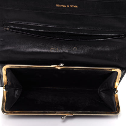 Chanel Lambskin Quilted CC Clutch Black 5 of 12
