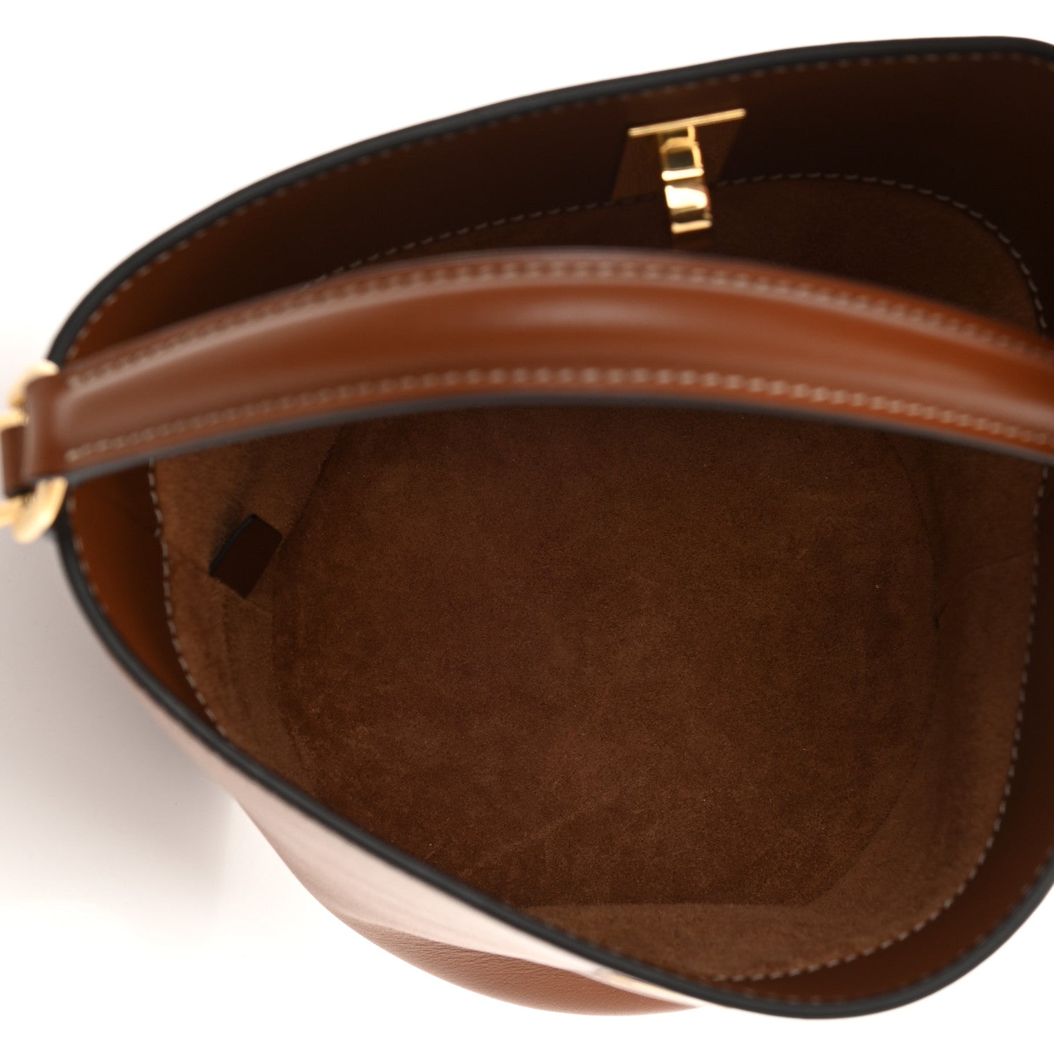 Celine Smooth Calfskin Bucket 16 Bag Tan 5 of 8