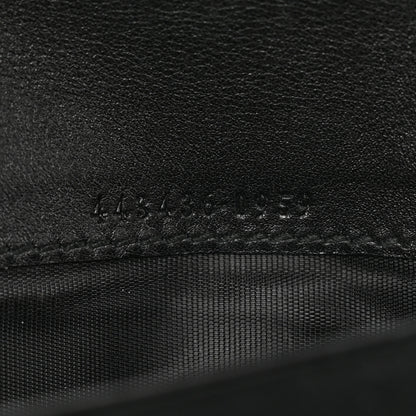Gucci Calfskin Matelasse GG Marmont Continental Wallet Black 6 of 9