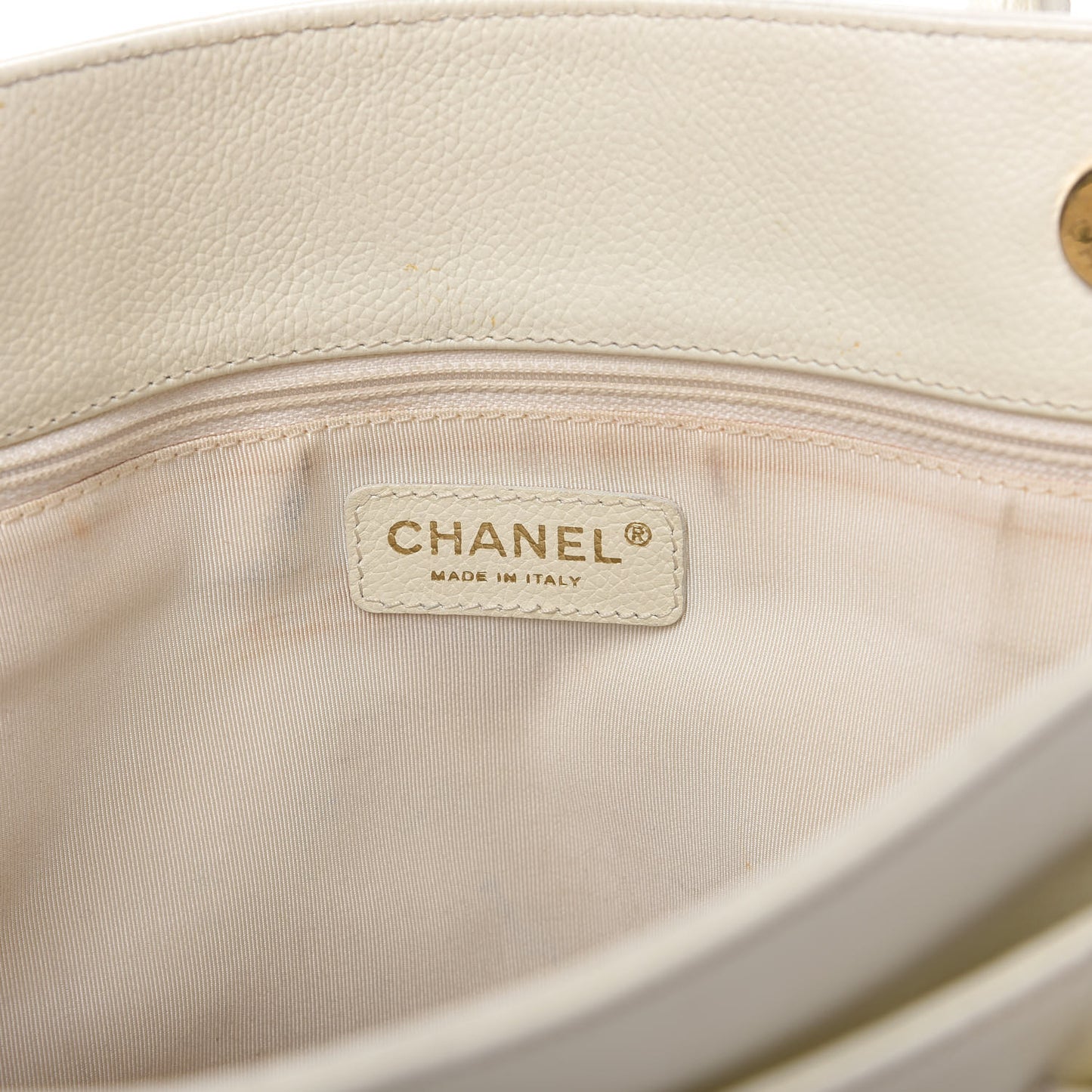 Caviar Cerf Executive Shopper Tote White