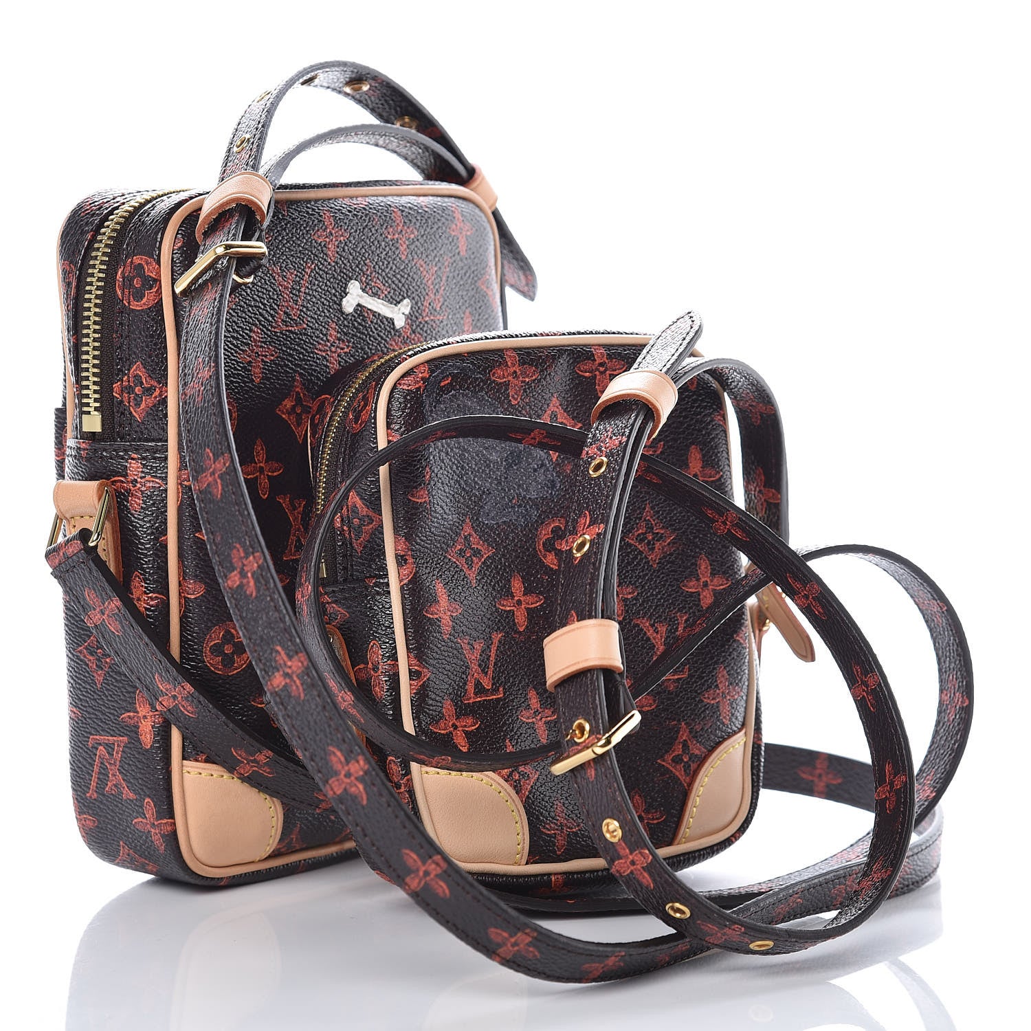 Louis Vuitton Catogram Paname Set Marron 6 of 15