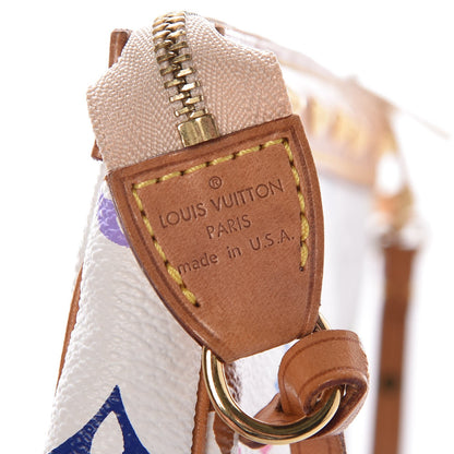 Louis Vuitton Monogram Multicolor Pochette Accessories White 6 of 12