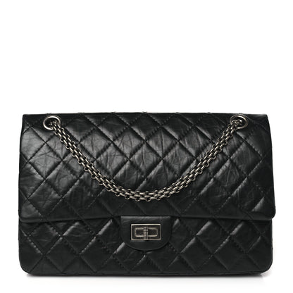 Chanel Aged Calfskin Quilted 2.55 Reissue 226 Flap Black 1 of 10