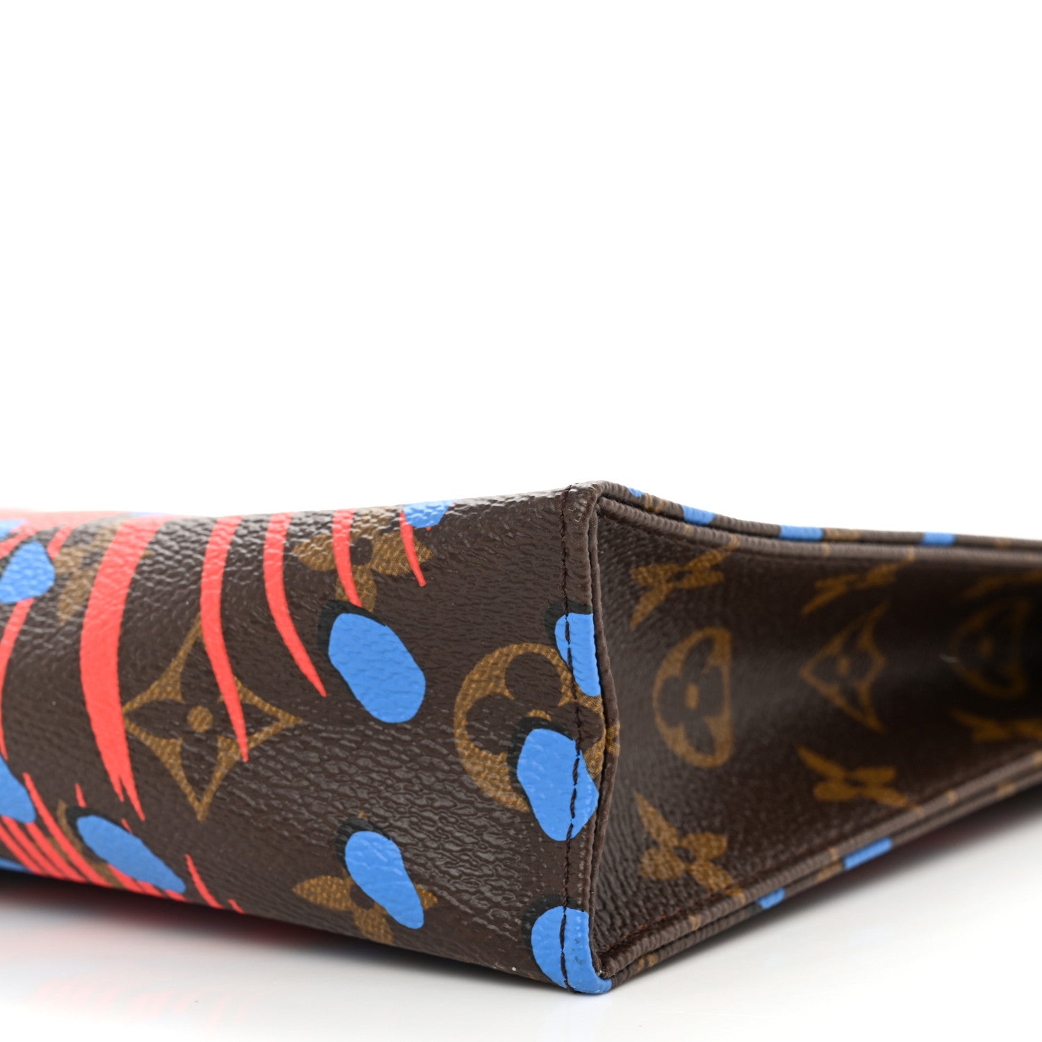 Louis Vuitton Monogram Jungle Dots Toiletry Pouch 26 Coquelicot Denim 9 of 10