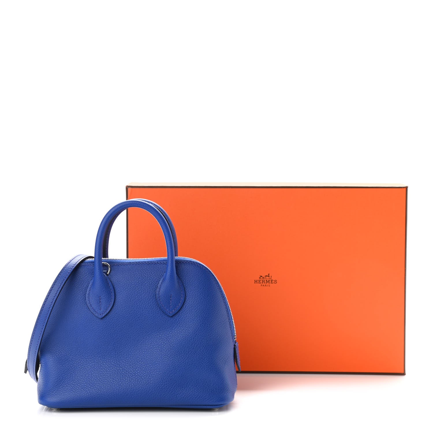 Hermes Evercolor Verso Mini 1923 Bolide Bleu Royal Fauve 12 of 12