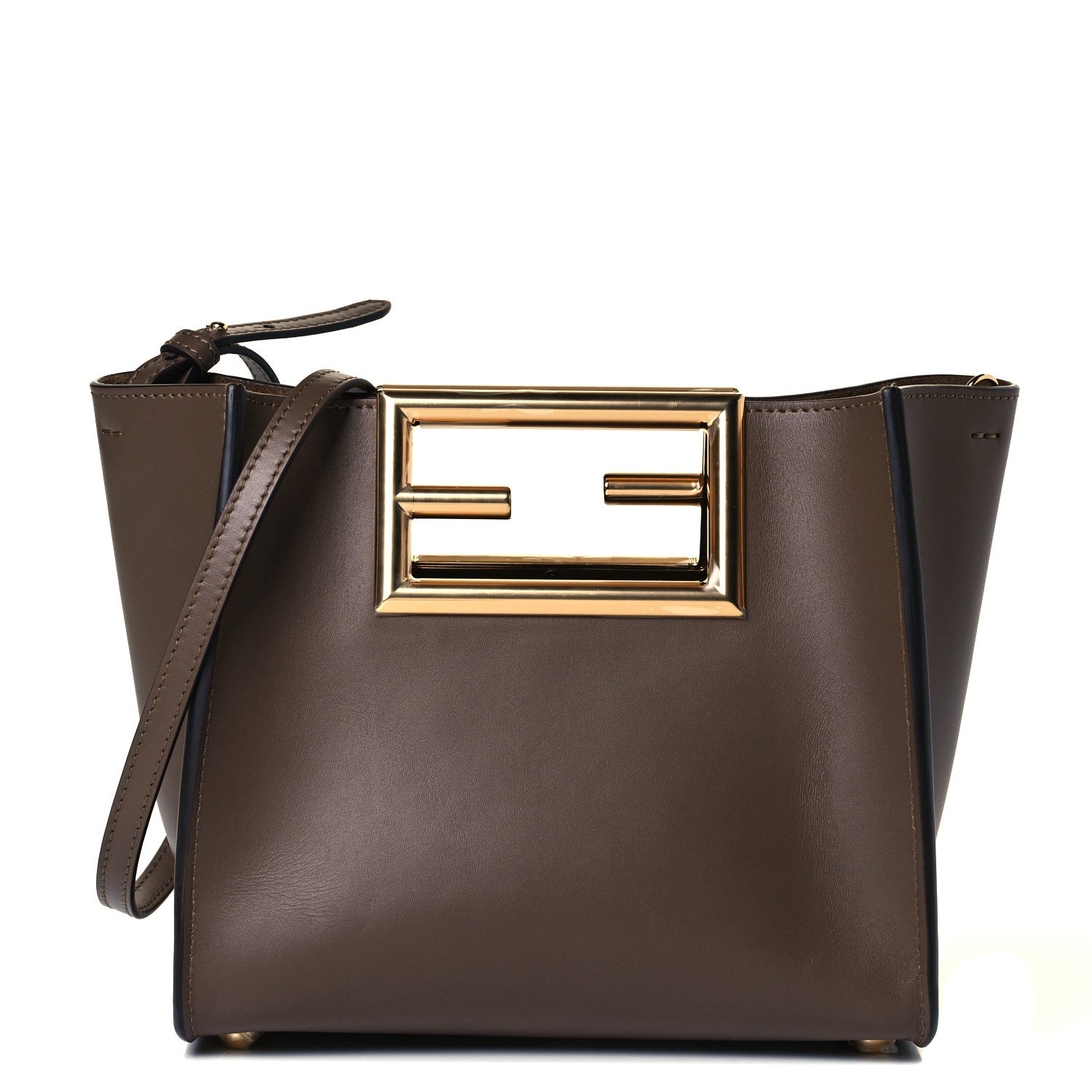 Fendi Vitello King Small Fendi Way Tote Maya 1 of 6