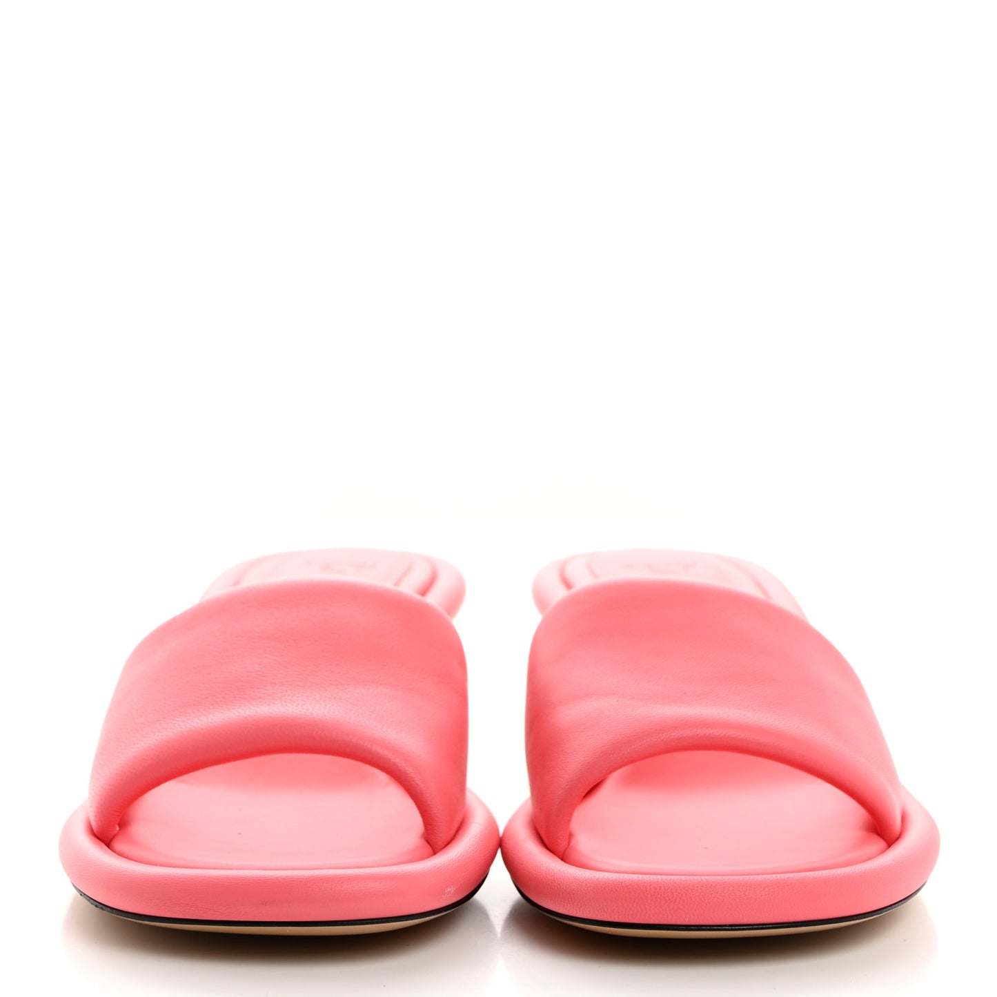 Nappa Baguette 60mm Slide Sandals 38.5 Kissed