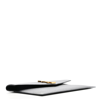 Saint Laurent Grain De Poudre Uptown Pouch Black 4 of 6