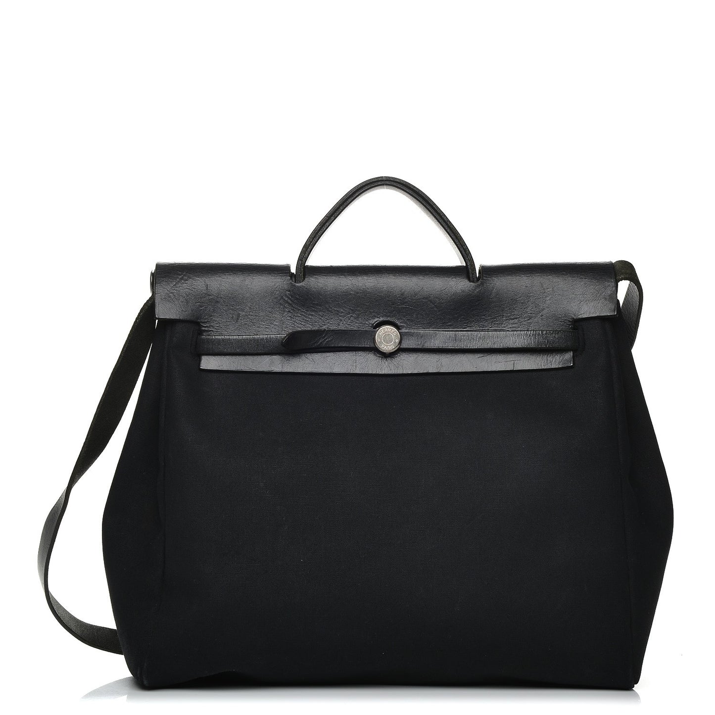 Toile Vache Calfskin Herbag 39 MM Black