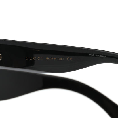 Gucci Acetate Square Frame Sunglasses GG0141S Black 6 of 7