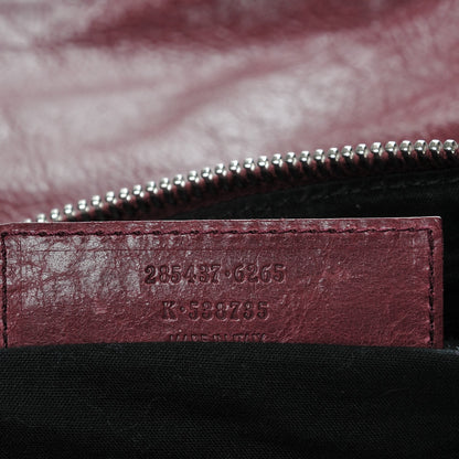 Balenciaga Agneau Giant 12 Silver Hardware Day Hobo Cassis 7 of 7