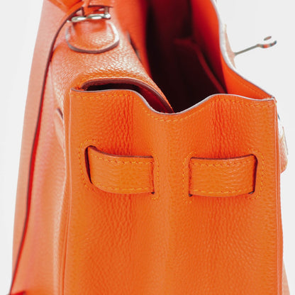 Hermes Togo Kelly Retourne 35 Orange 15 of 23
