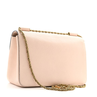 Chloe Goatskin Medium Elsie Shoulder Bag Cement Pink 3 of 12