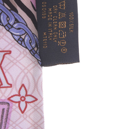 Louis Vuitton Silk Monogram Bubblegram BB Bandeau Blush 3 of 4