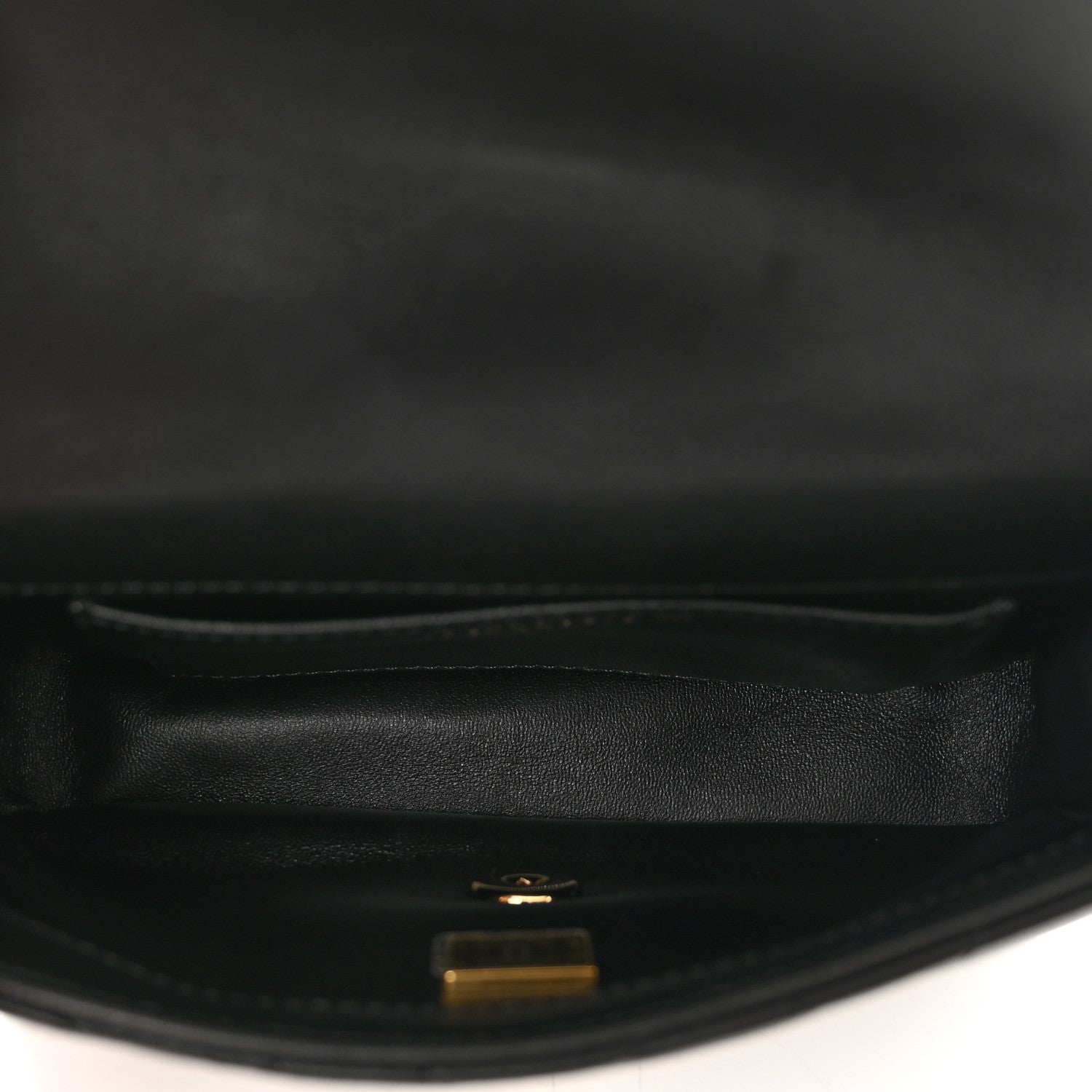 Chanel Lambskin Quilted Resin Top Handle Mini Flap Black 6 of 11