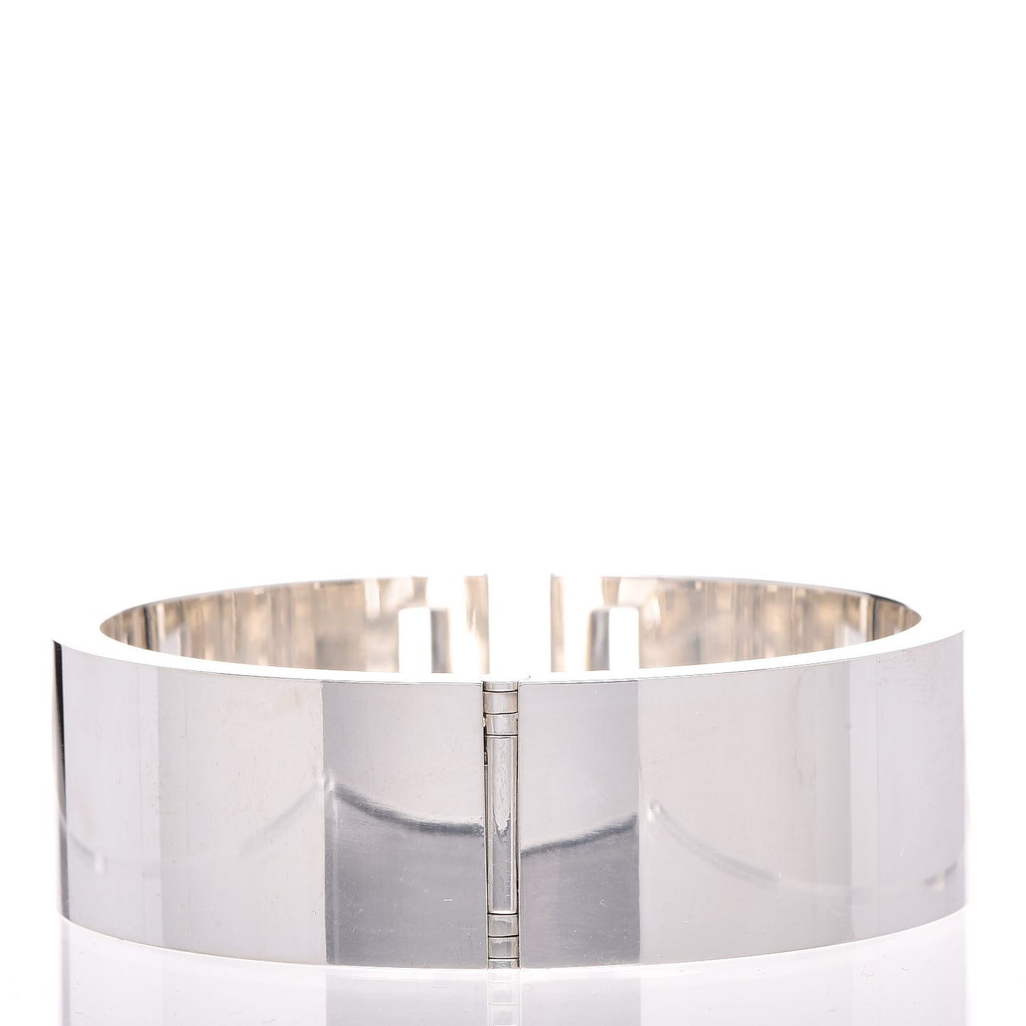 Sterling Silver T Cutout Cuff Bracelet