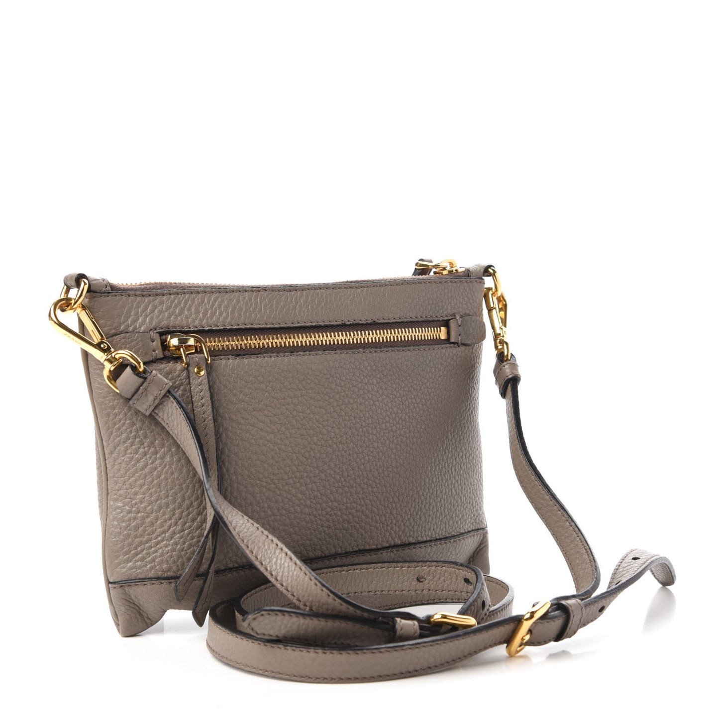 Vitello Daino Crossbody Bag Argilla