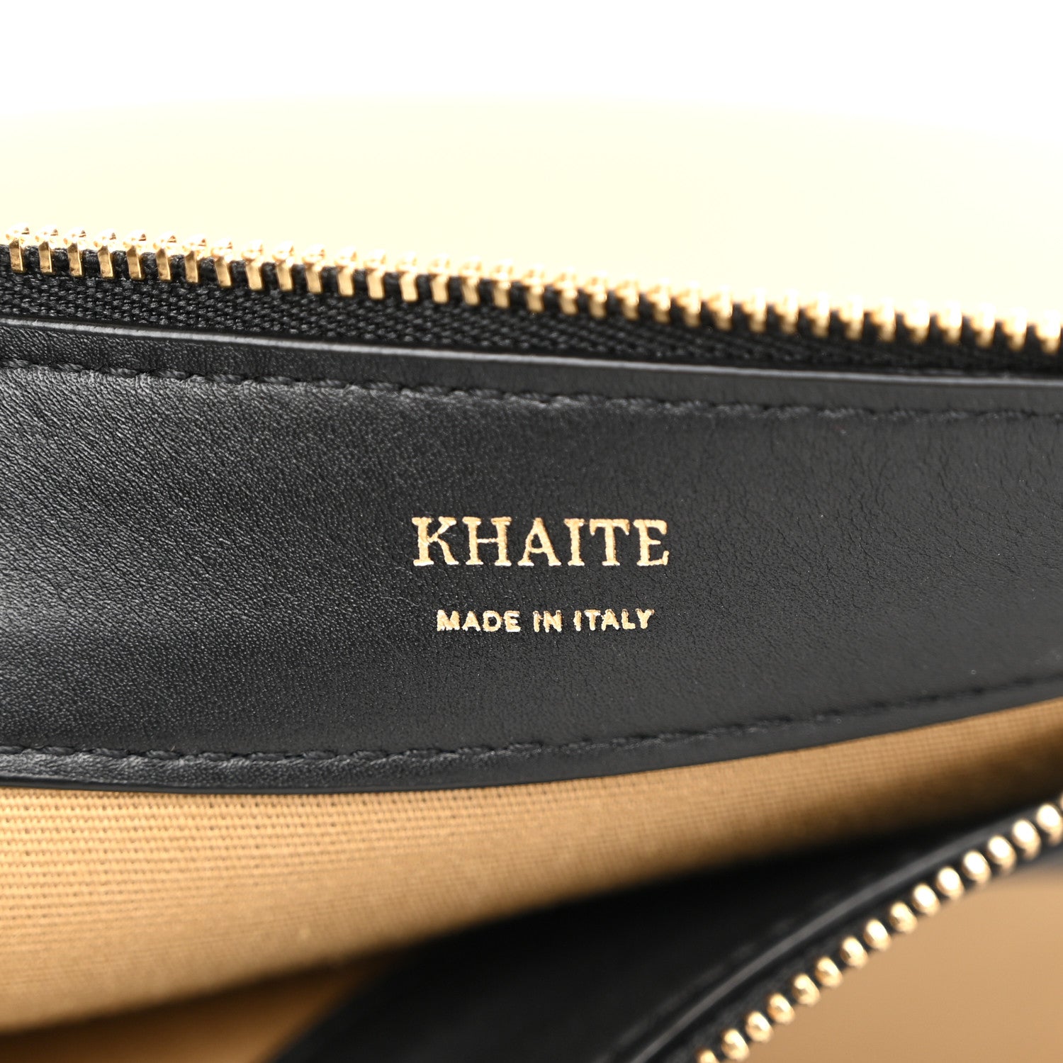 Khaite Canvas Calfskin August Hobo Beige 6 of 11