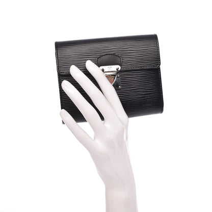 Louis Vuitton Epi Koala Wallet Black 2 of 9