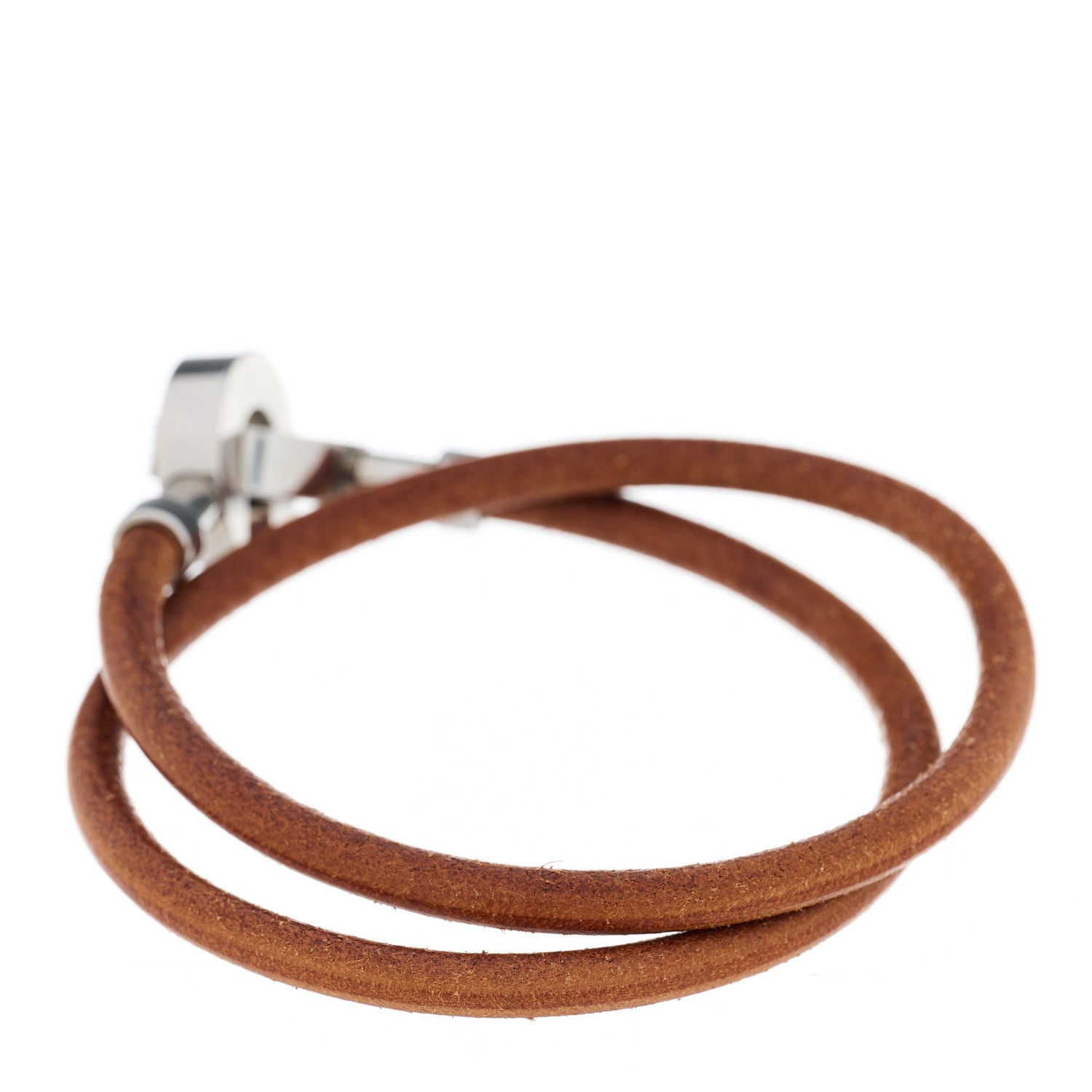 Hermes Barenia Lancelot Bracelet Fauve 2 of 3