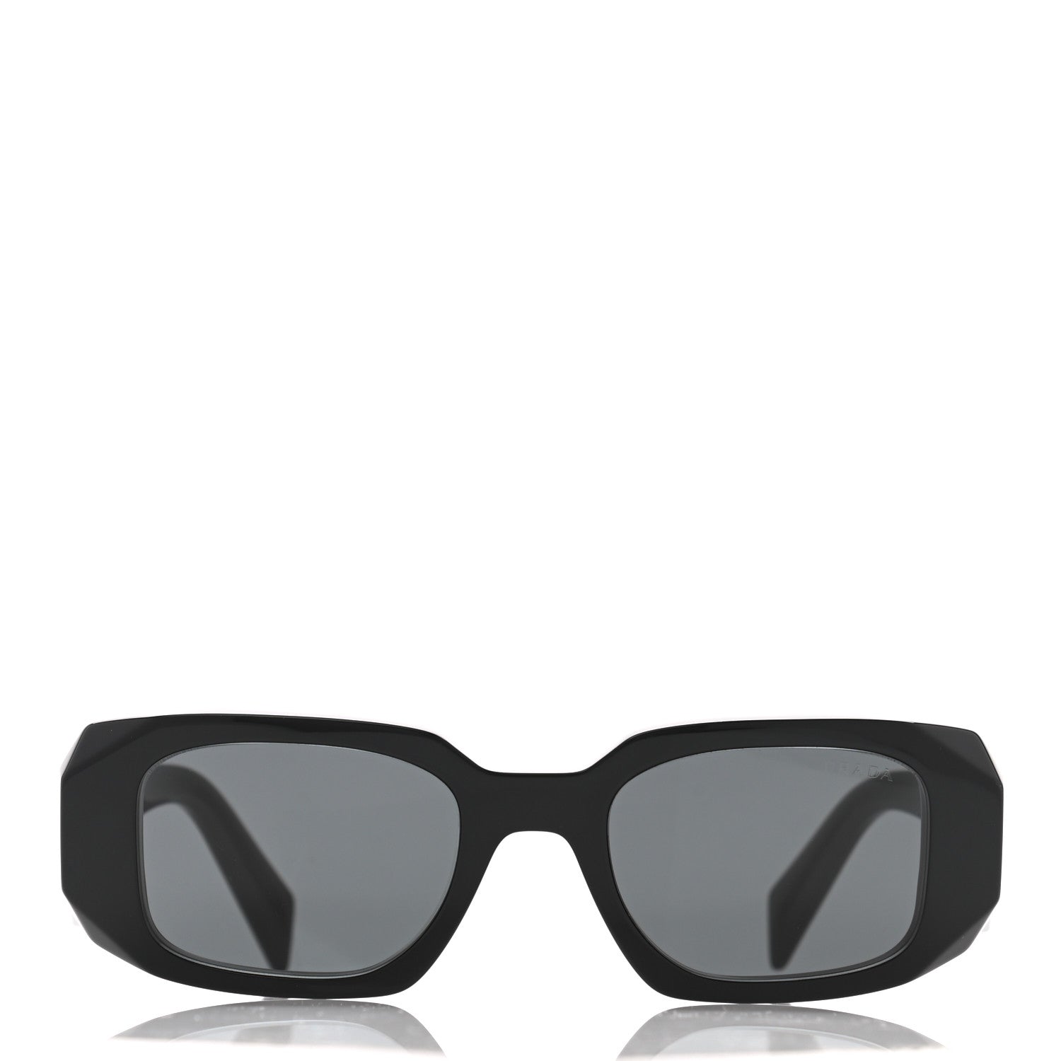 Prada Acetate Symbole Sunglasses SPR 17W Black 2 of 7