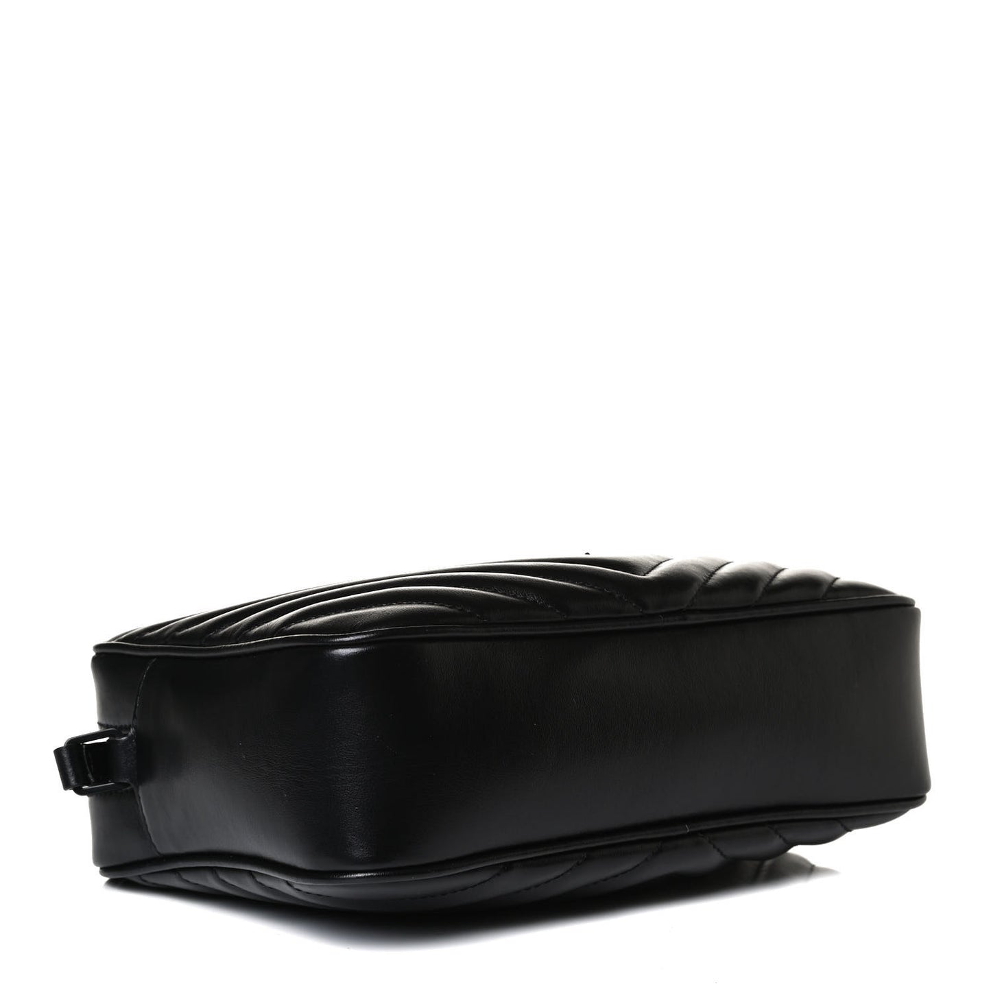 Calfskin Matelasse Monogram Lou Camera Bag Black